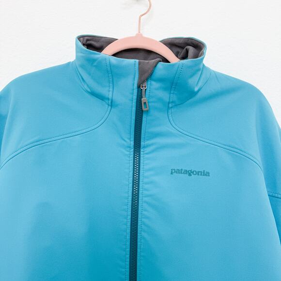 Patagonia Adze Hybrid Full Zip Polartec Jacket Blue Women's Size Large - Picture 3 of 7